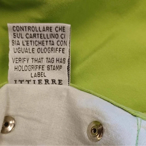 Versace Authentic Lime  Green Jeans Size 29 - Picture 13 of 16